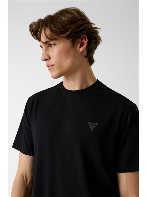 T-shirt in misto modal GUESS | M6GI21K3053/JBLK